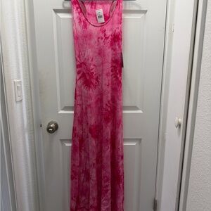 West Kei Pink Tie-Dye Top